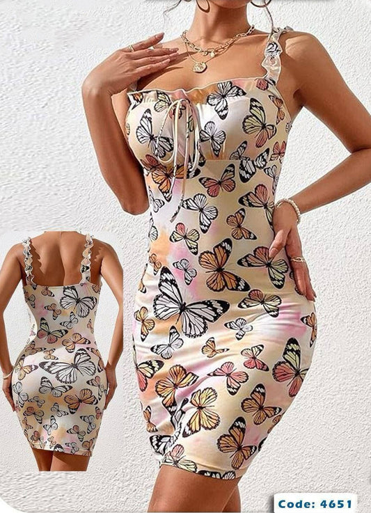 4651 لانجرى شيفون فري سايز كود