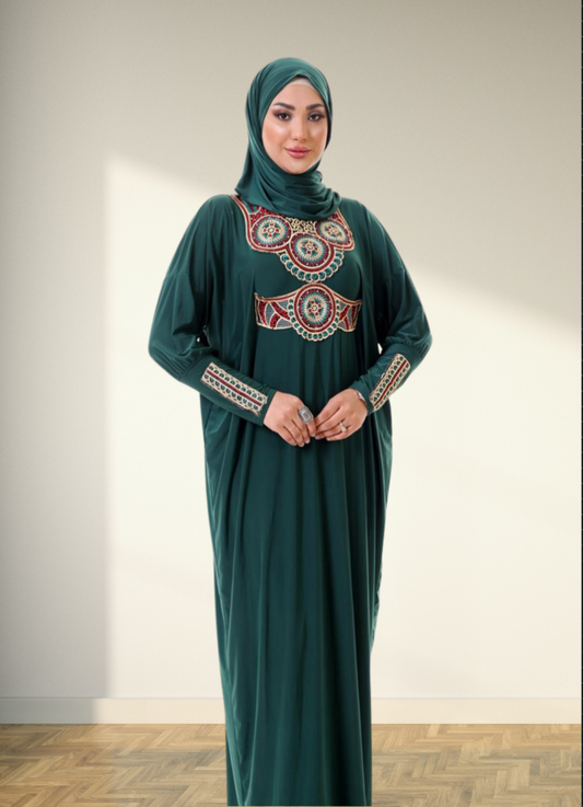 اسدال محجبات مطرز كود  80113