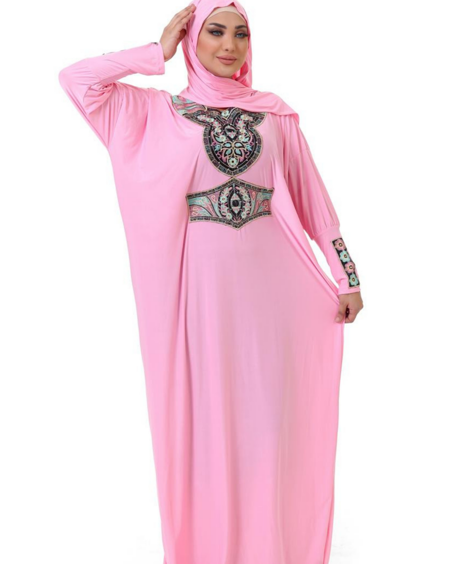 اسدال محجبات مطرز كود  80112