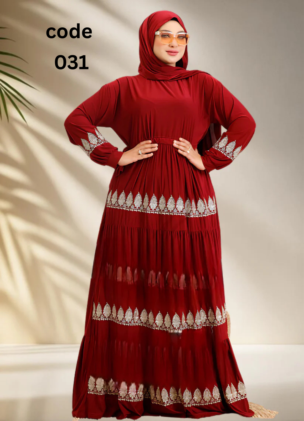 فستان محجبات زبده كود 031