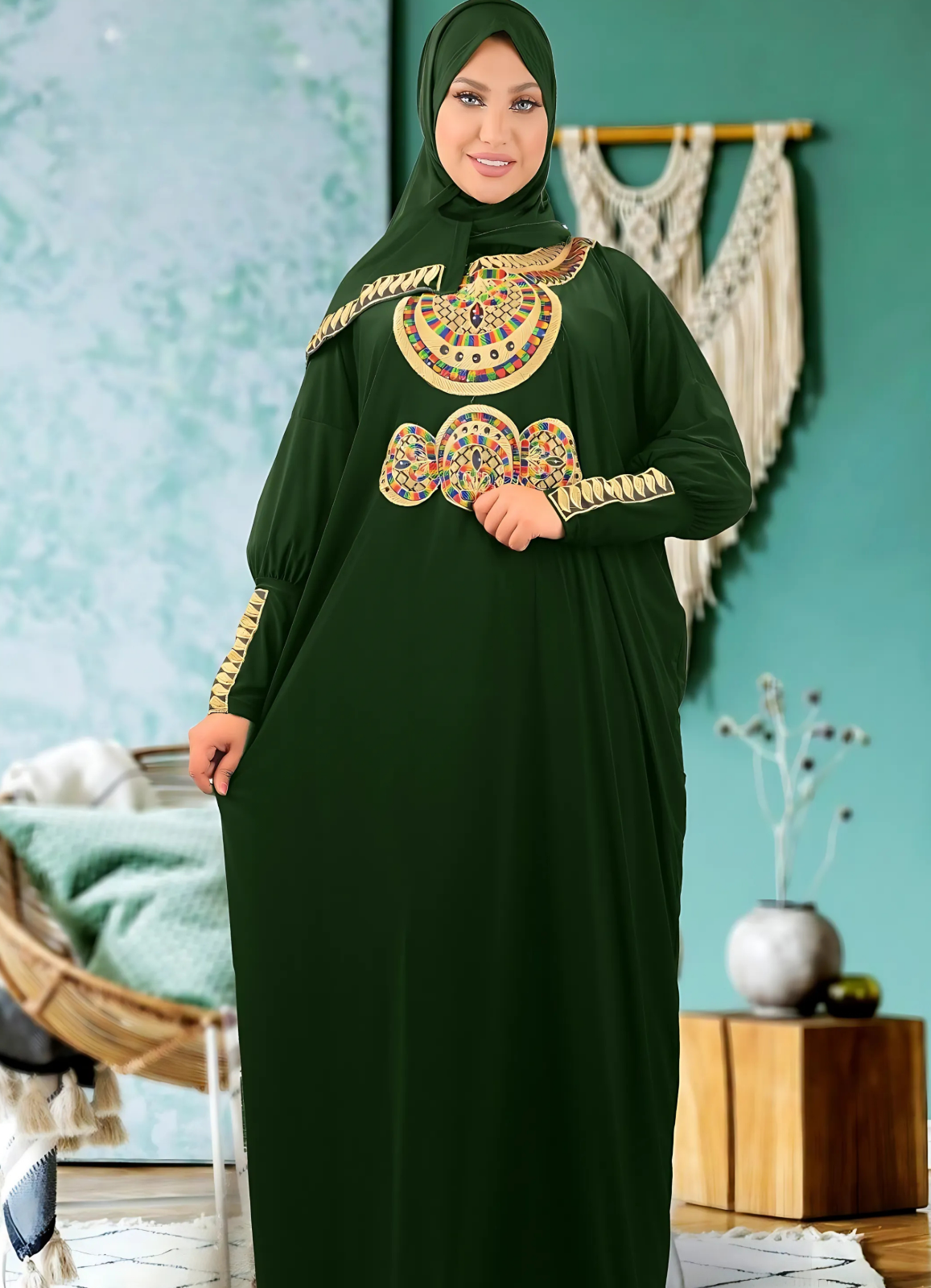 اسدال  محجبات مطرز  467