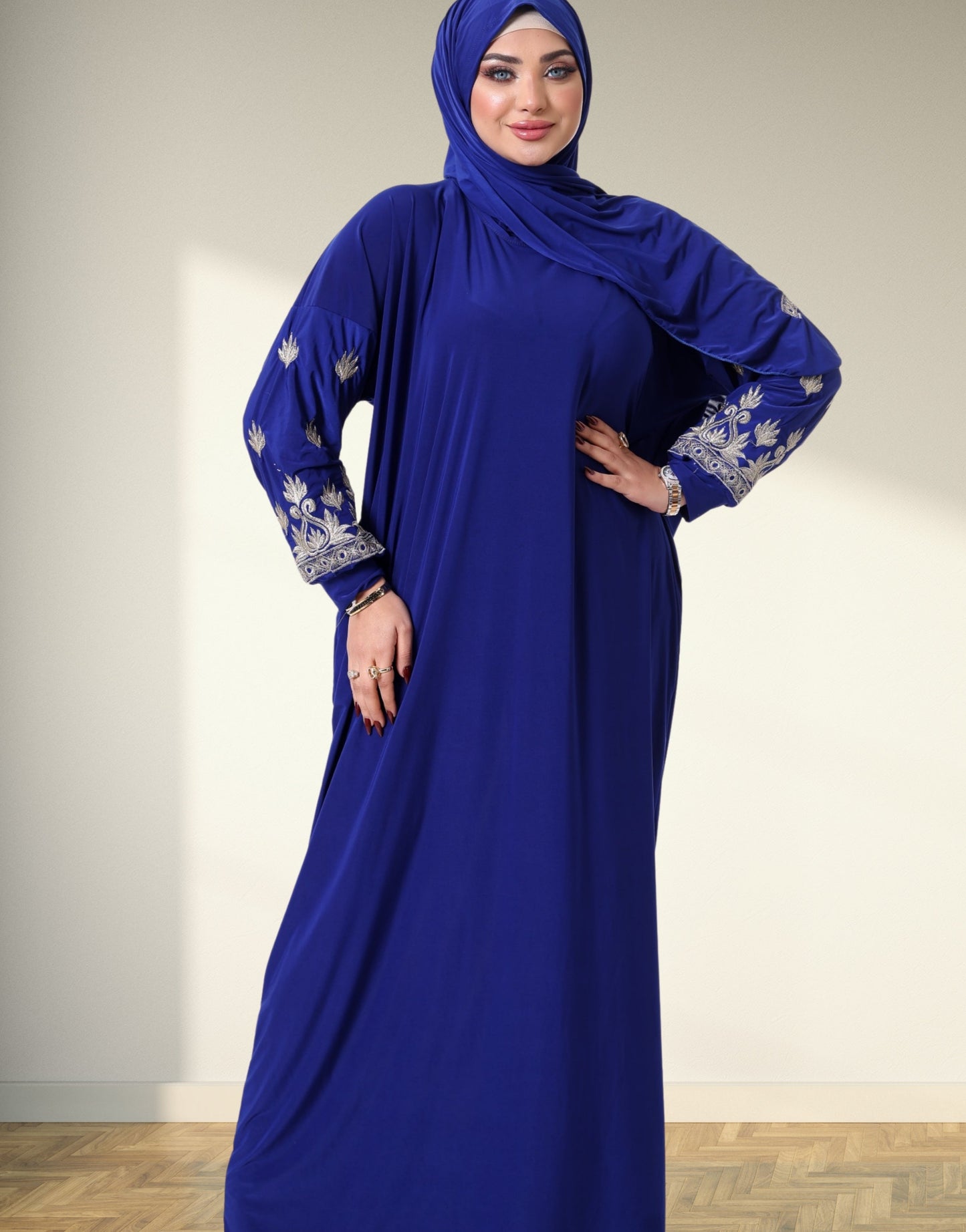 اسدال محجيات مطرز كود  80125