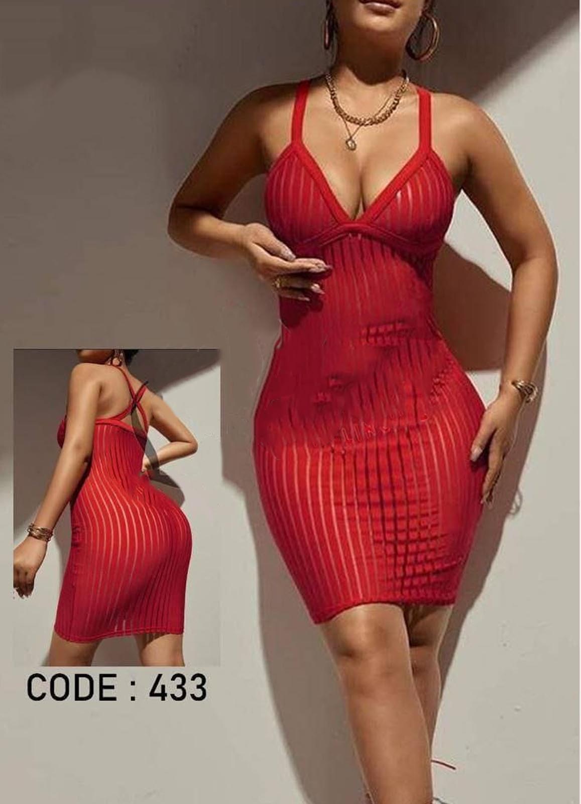 433 لانجرى شيفون فري سايز كود