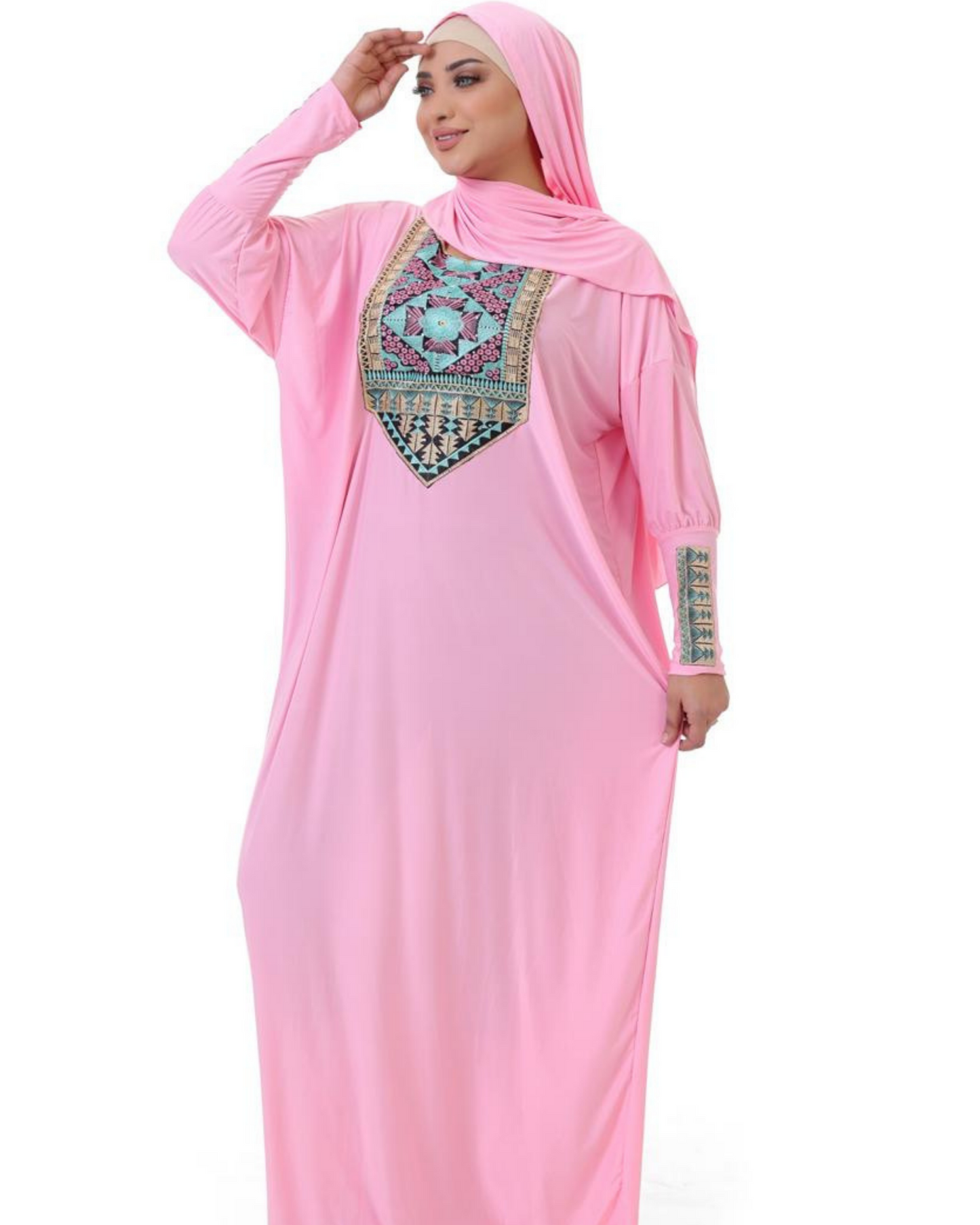 اسدال محجيات مطرز كود  80114