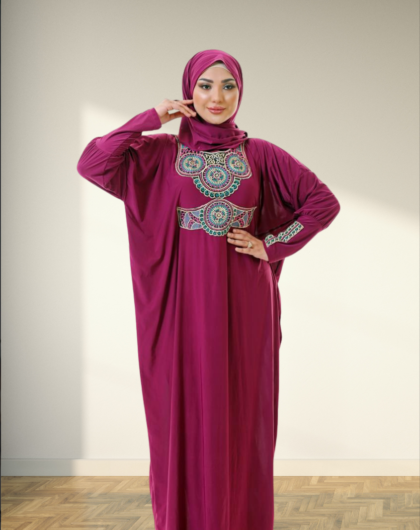 اسدال محجبات مطرز كود  80113