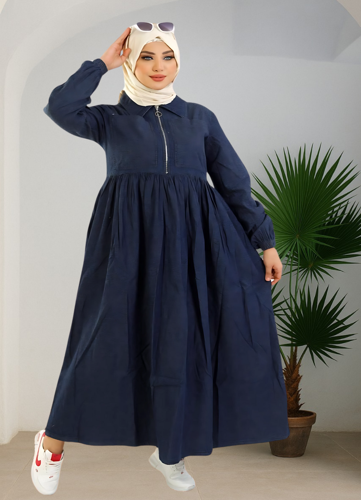 فستان جينز  كود 1503