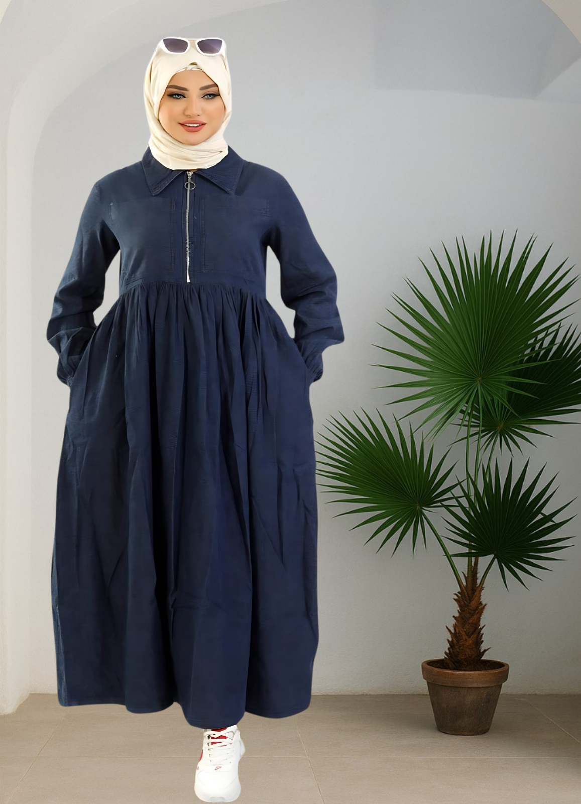 فستان جينز  كود 1503