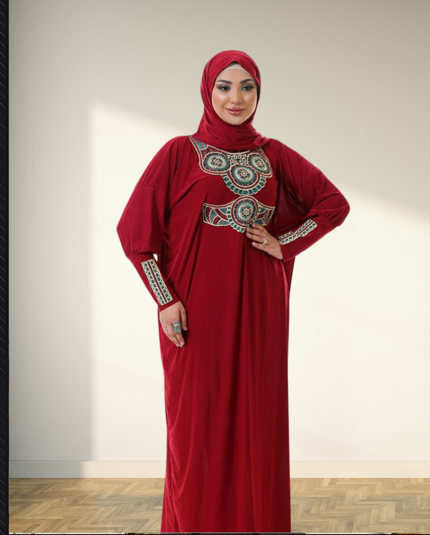 اسدال محجبات مطرز كود  80113