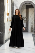 فستان محجبات كلوش كود 1501