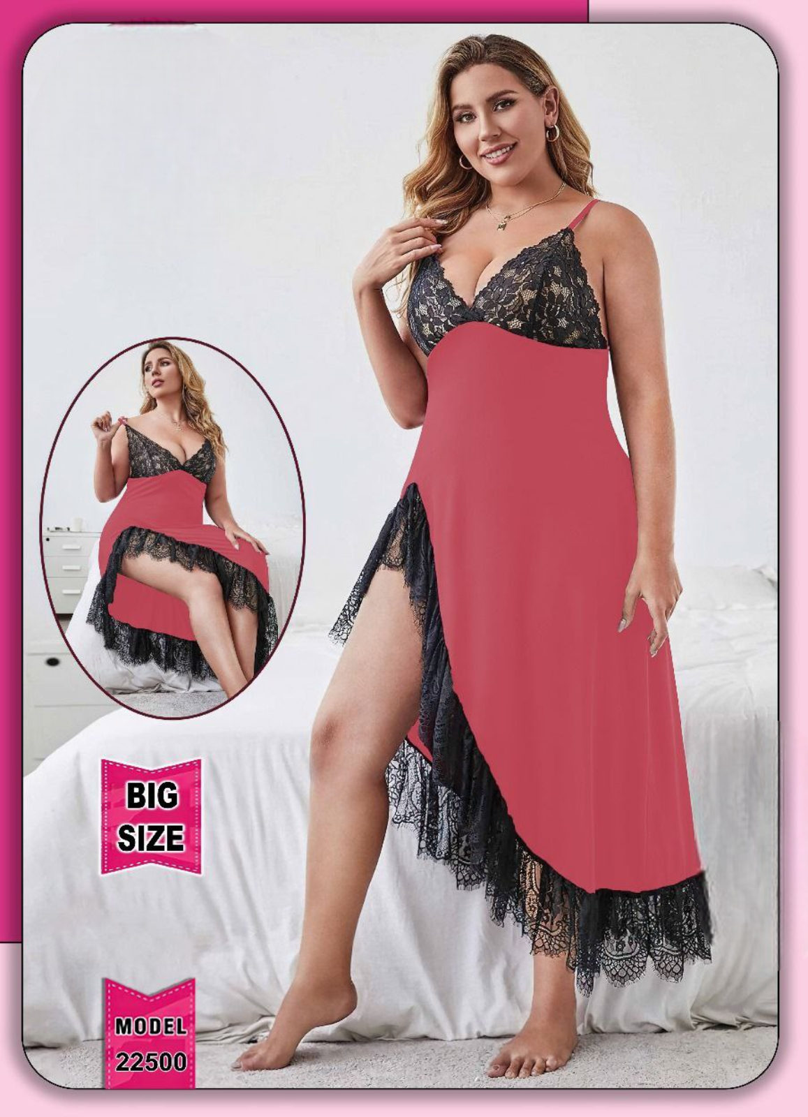 لانجرى شيفون بيج سايز كود 22500