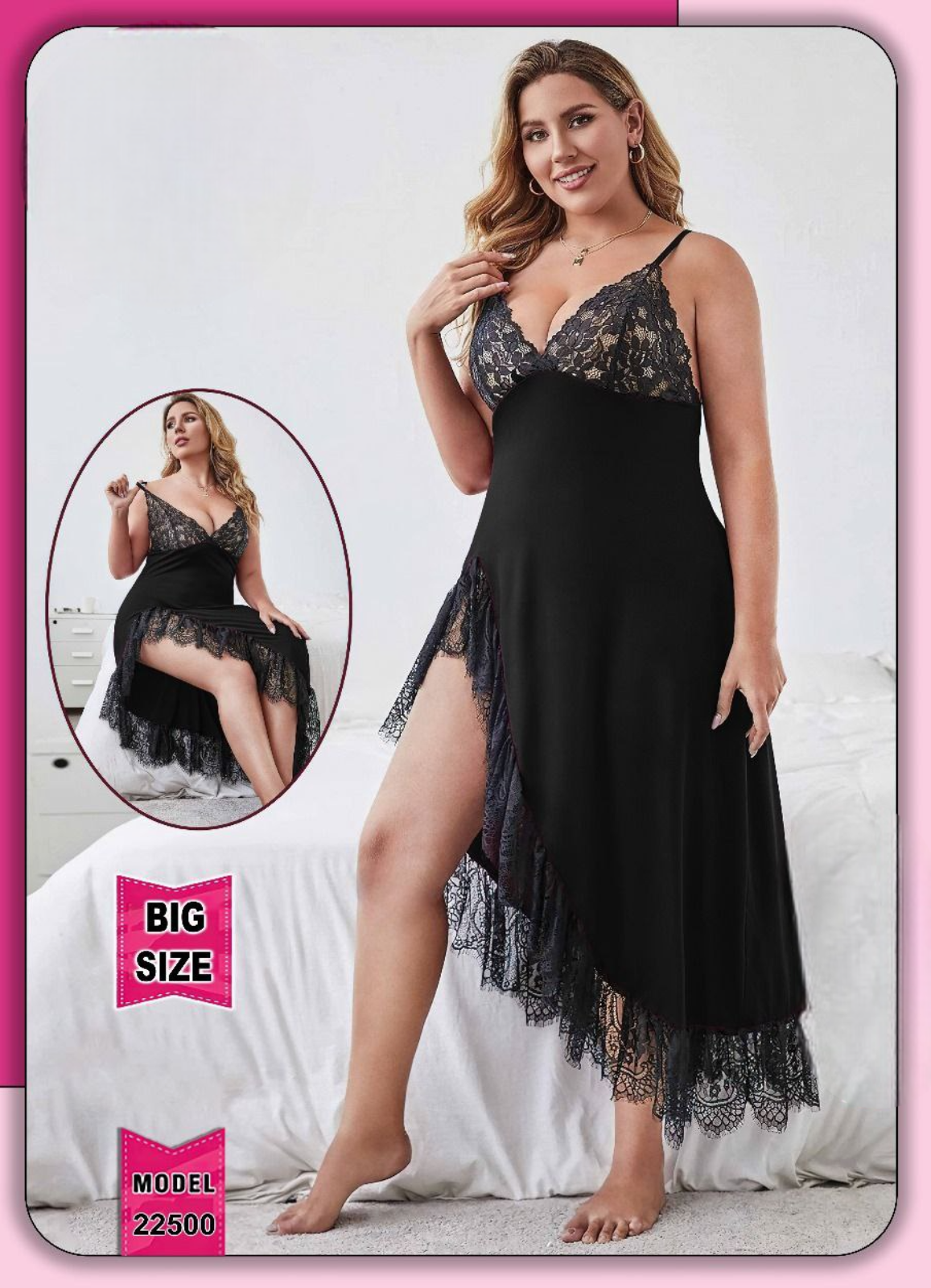 لانجرى شيفون بيج سايز كود 22500