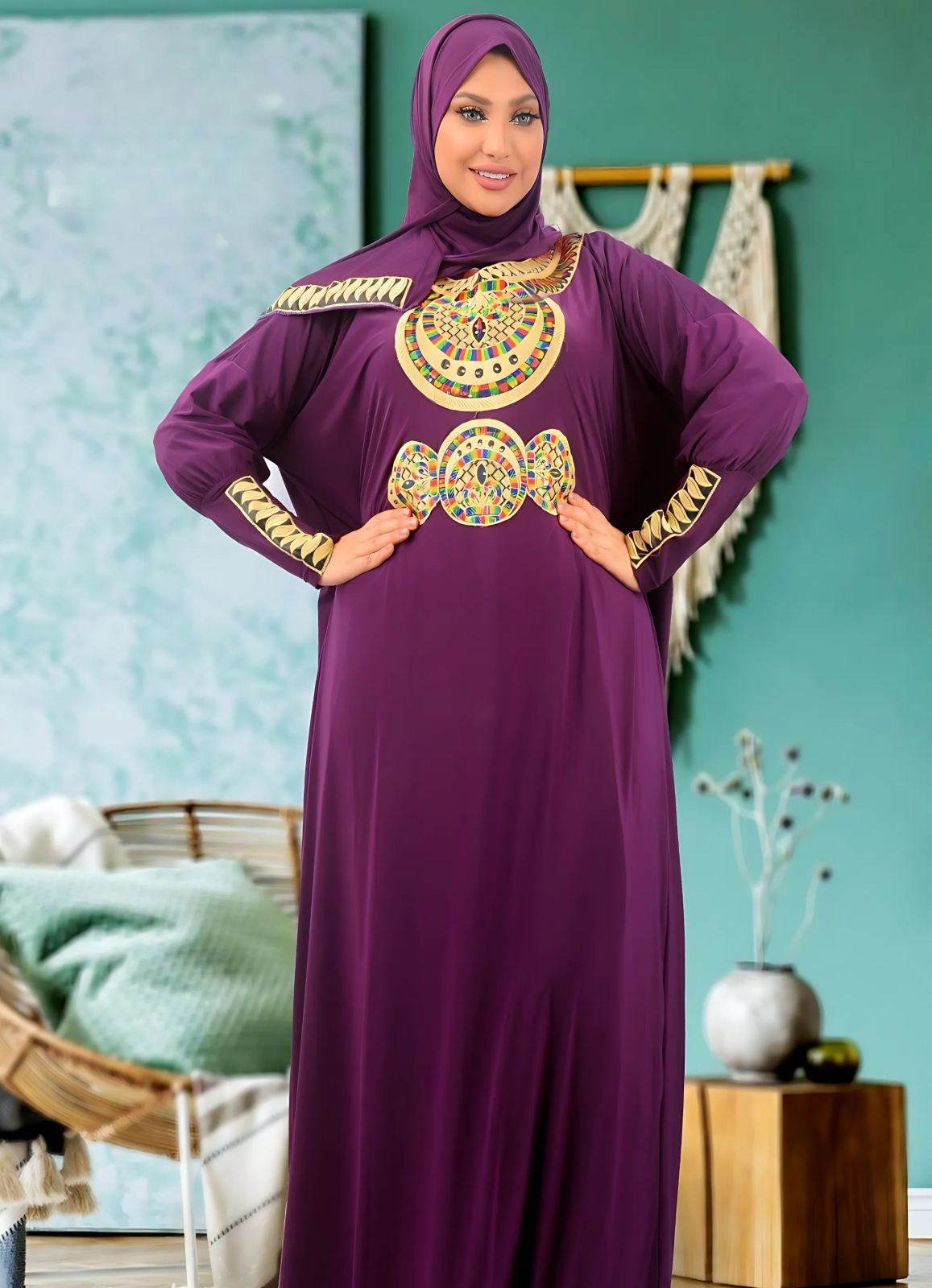 اسدال  محجبات مطرز  467