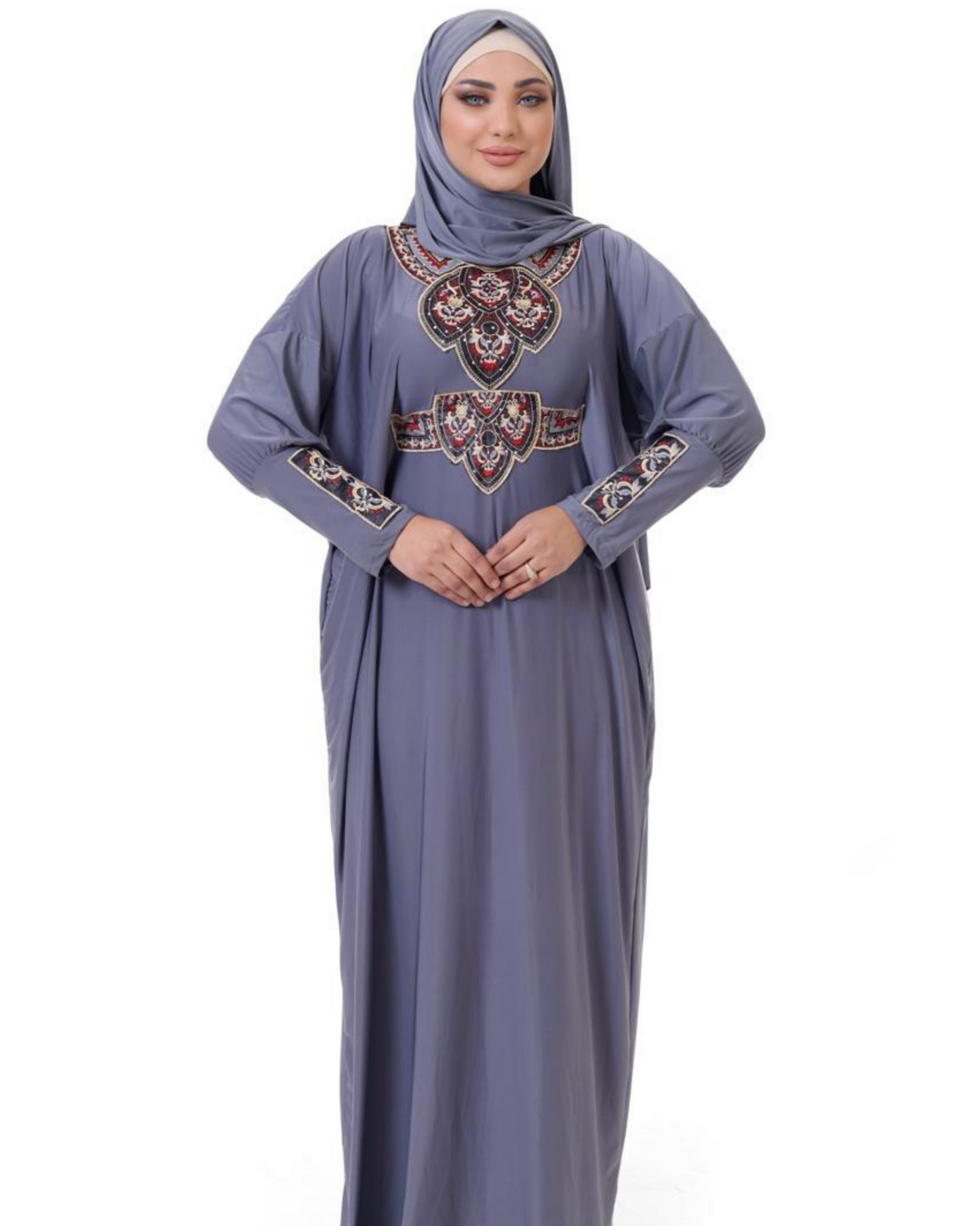 اسدال محجبات مطرز كود  80121