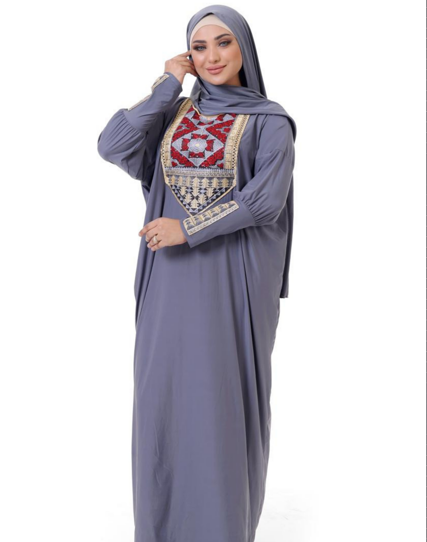 اسدال محجيات مطرز كود  80114