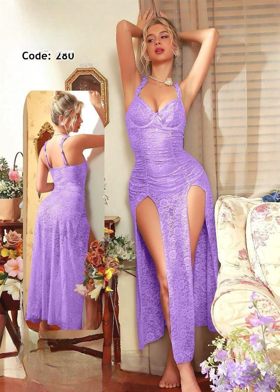 280 لانجرى شيفون فري سايز كود