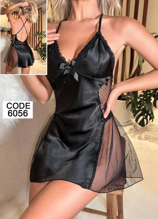 6056 لانجرى شيفون فري سايز كود