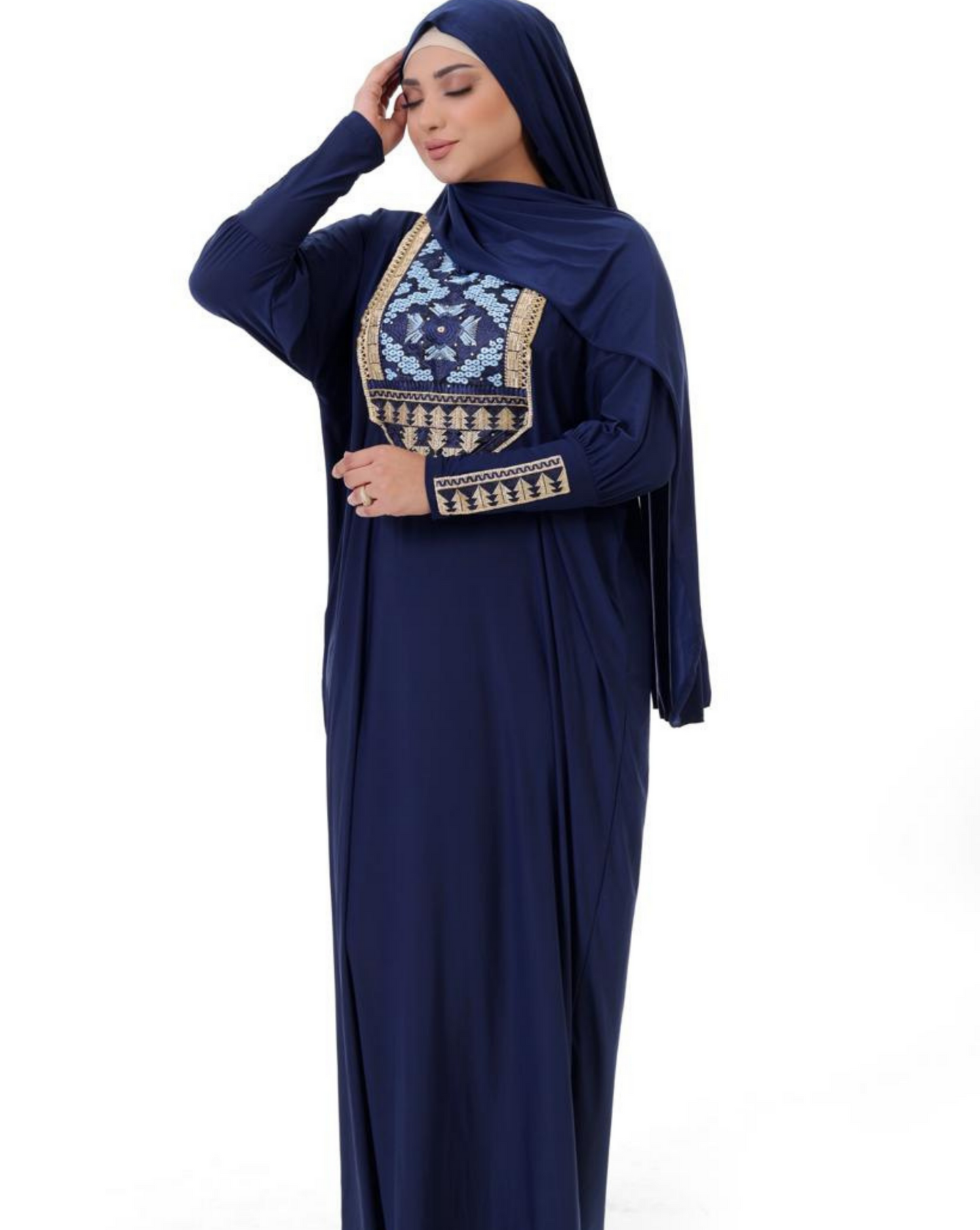 اسدال محجيات مطرز كود  80114