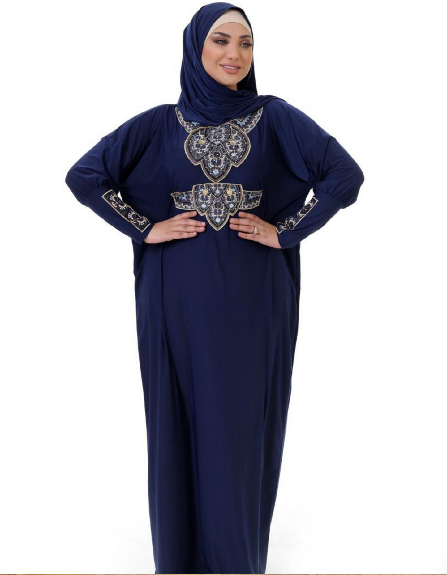 اسدال محجبات مطرز كود  80121