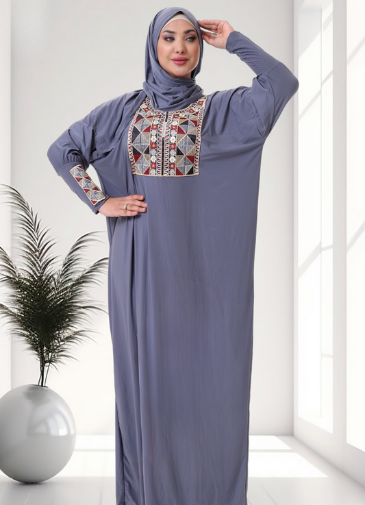 اسدال محجبات زبده مطرز كود  80107