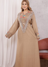 A1058 عبايه استقبال قطن  كود