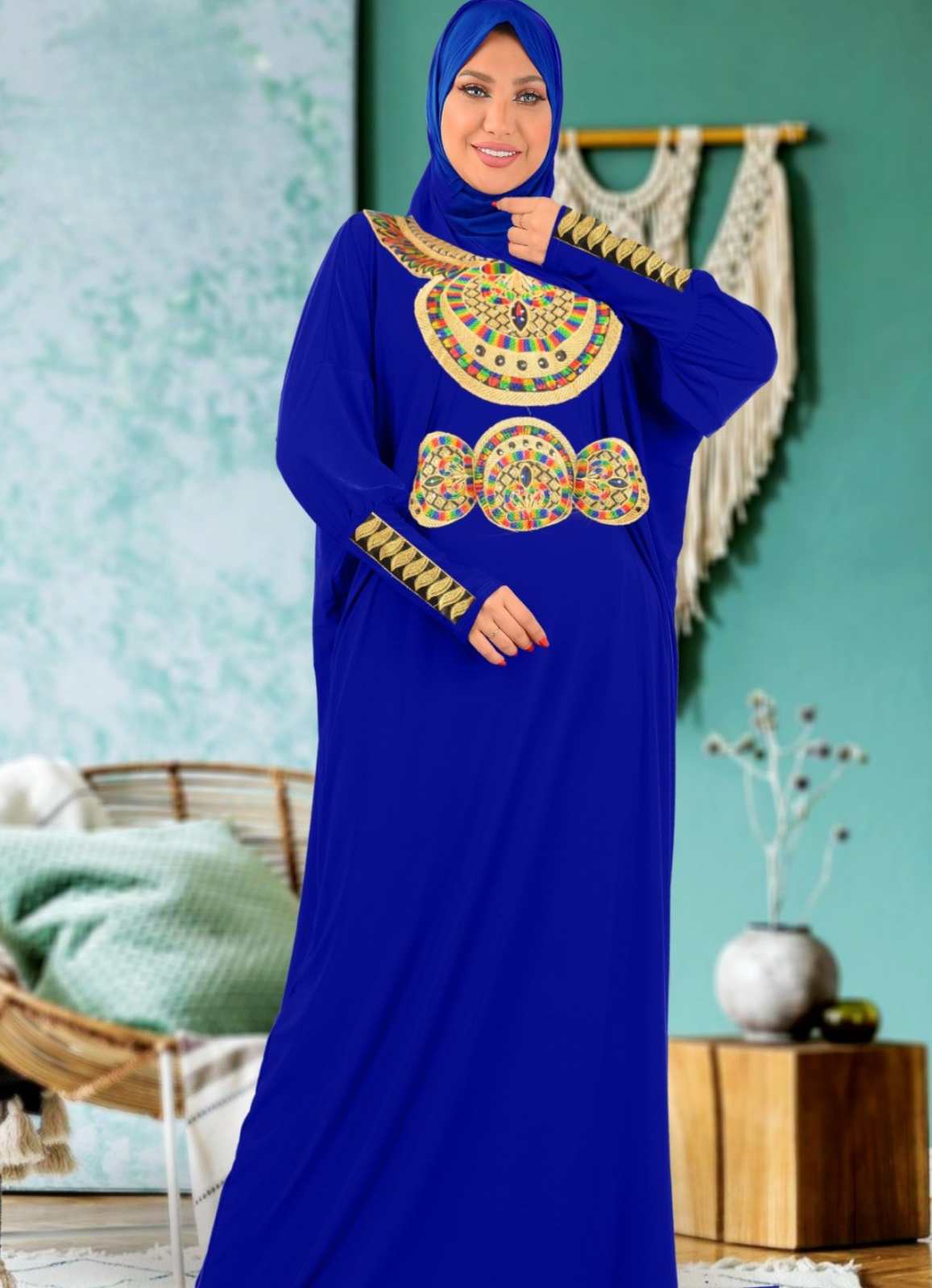 اسدال  محجبات مطرز  467