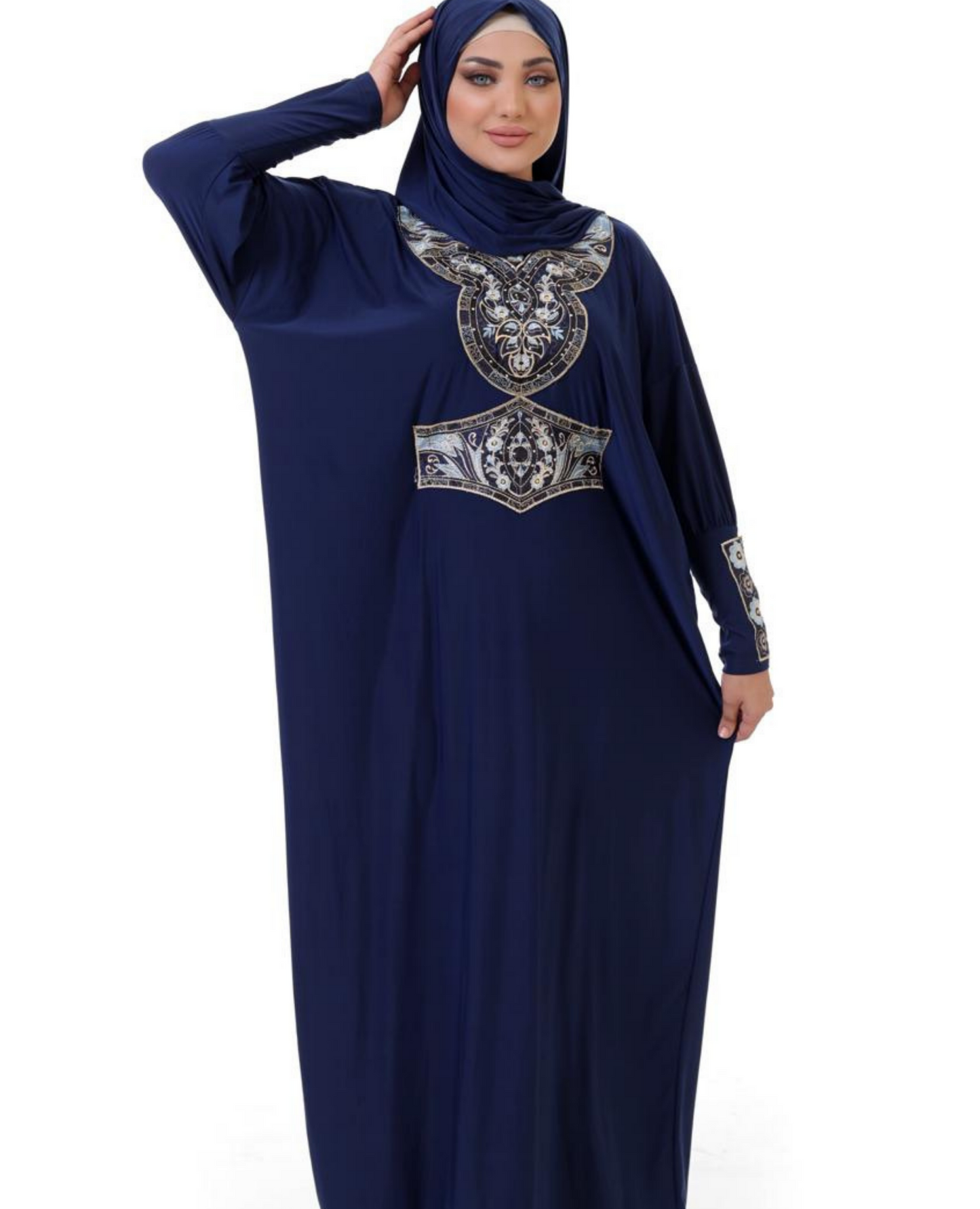 اسدال محجبات مطرز كود  80112