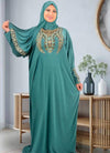 M S Y اسدال محجبات تركواز 2052 من