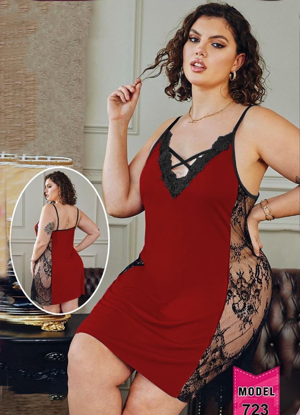 لانجرى شيفون بيج سايز كود 723