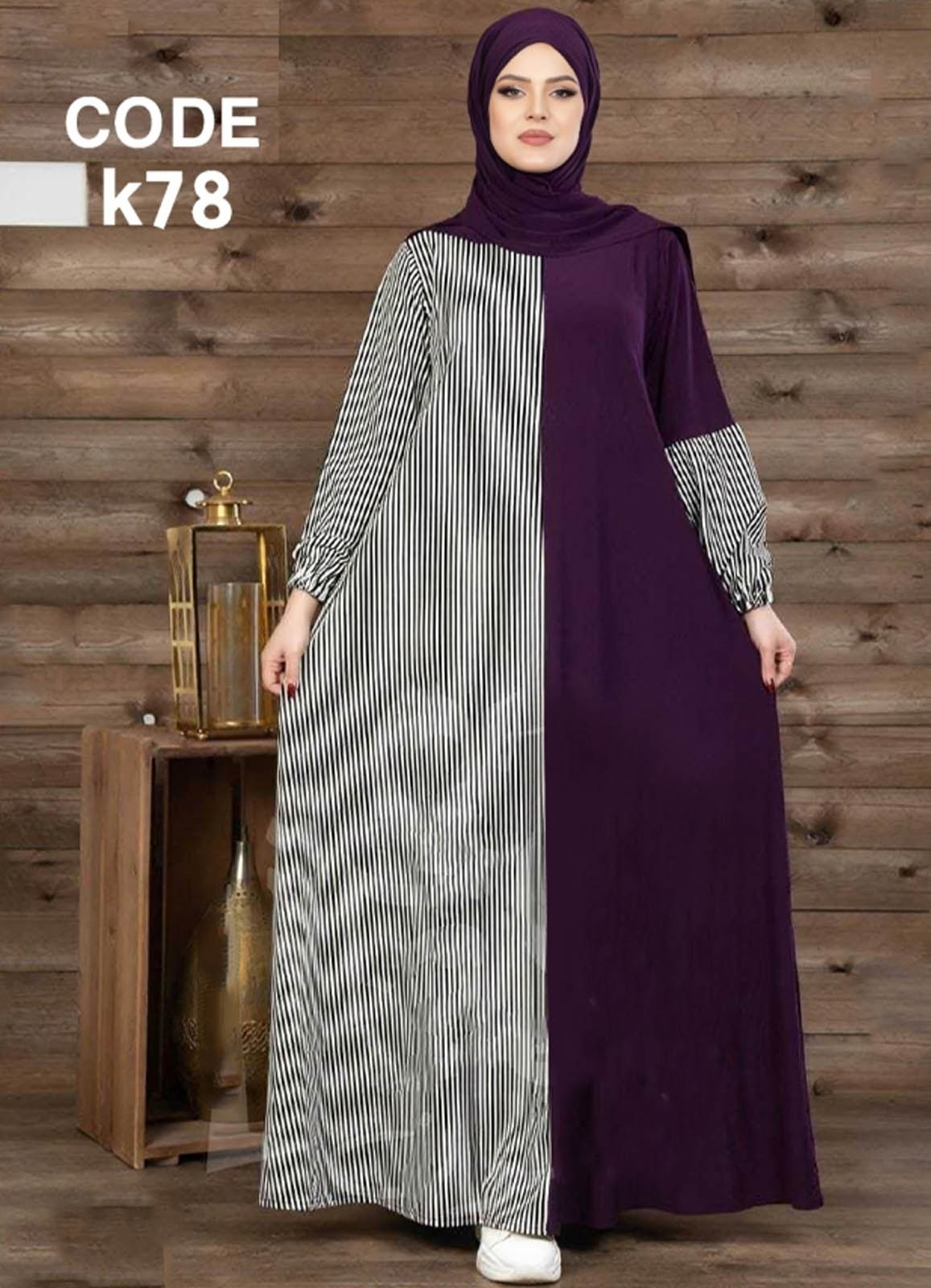 k78 عباية خروج حريمى كود