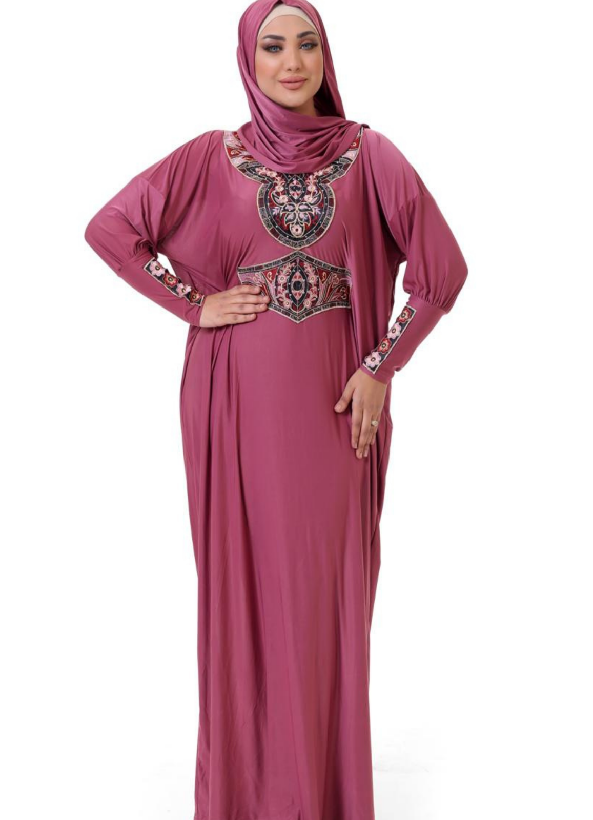 اسدال محجبات مطرز كود  80112