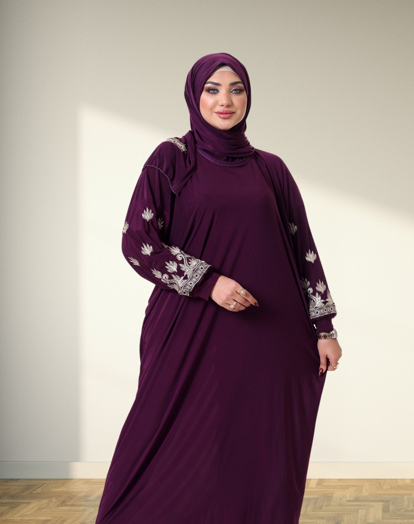 اسدال محجيات مطرز كود  80125