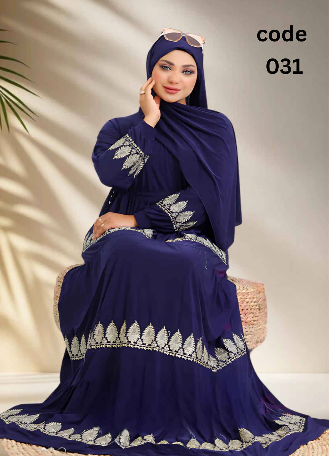 فستان محجبات زبده كود 031