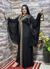 عباية خليجي حرير خروج حريمى كود 650