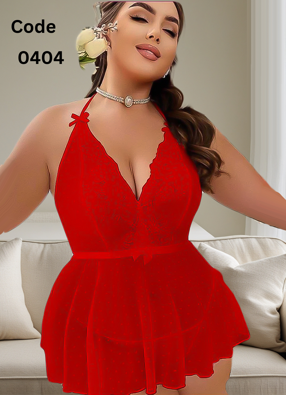 0404 لانجرى شيفون بيج سايز كود