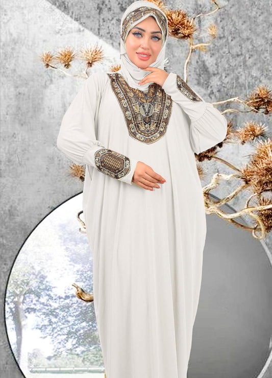 M S Y اسدال محجبات ابيض 8027 من