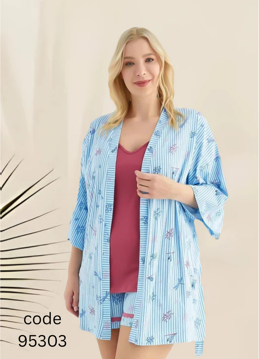 misk طقم 3 قطع تركى قطن 95303 من