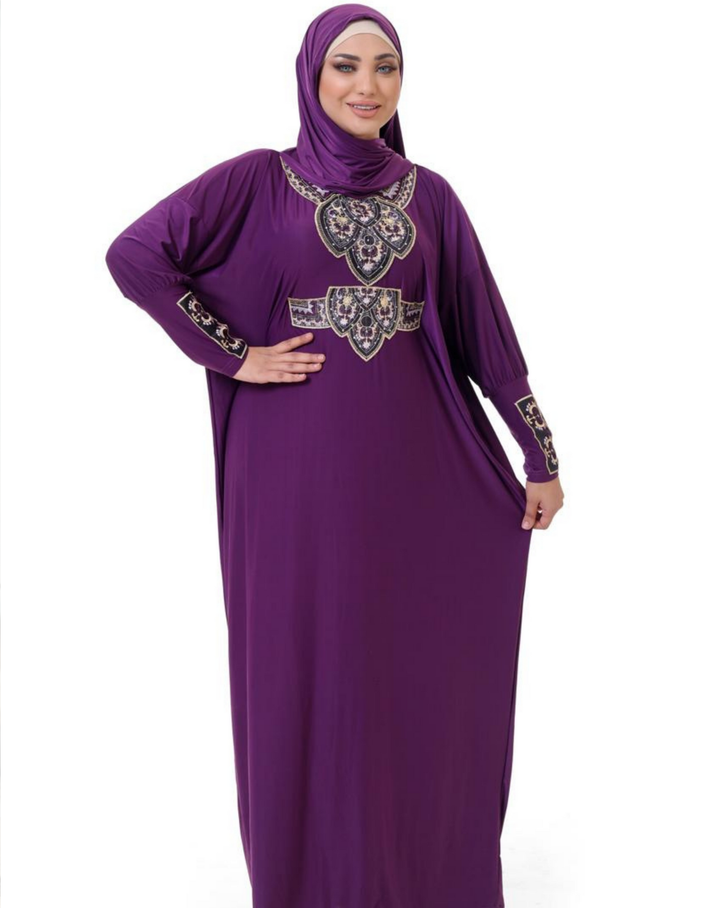 اسدال محجبات مطرز كود  80121