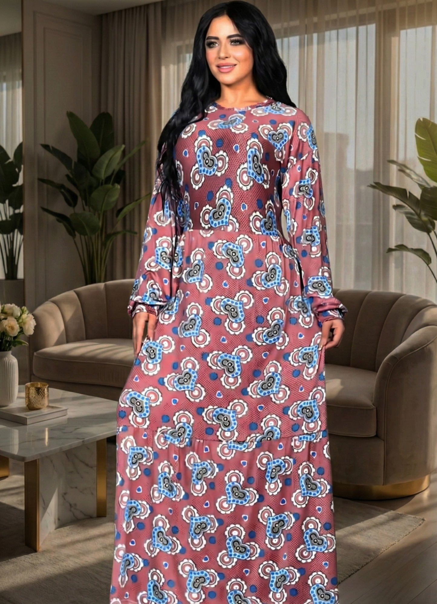 8056 فستان منزلي  كود