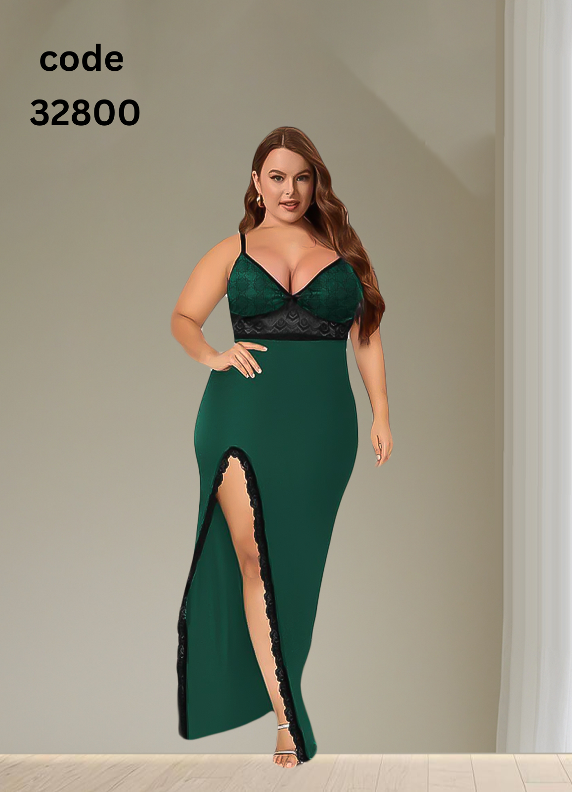 32800 لانجرى شيفون بيج سايز كود