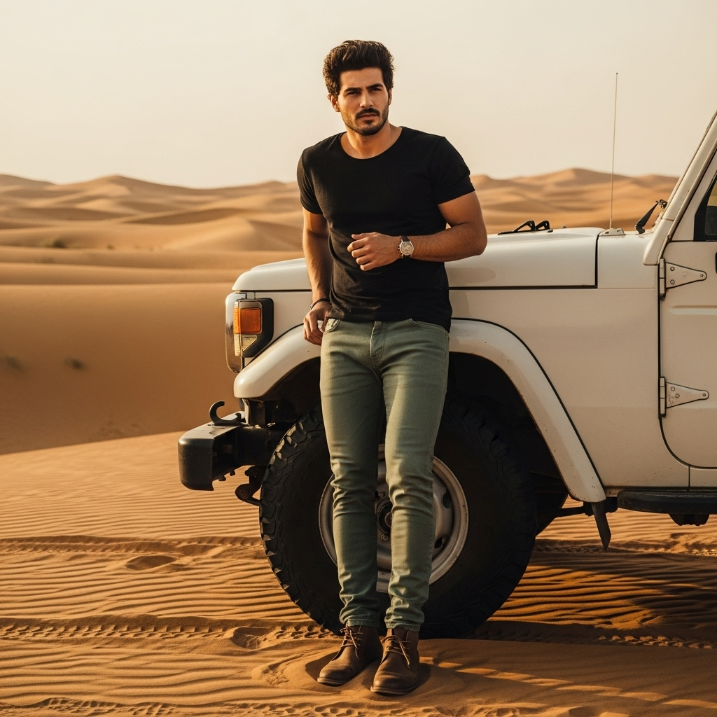 misk  بنطال جينز رجالي 10762  من