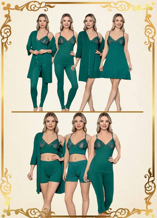 MSY طقم 7 قطع  تركى 6304 فري سايز من