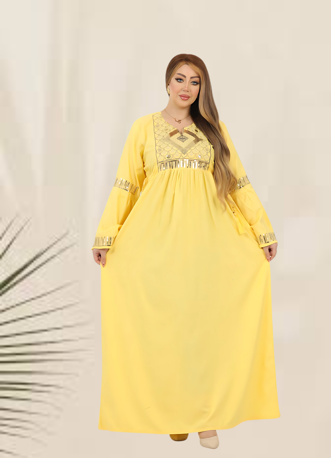 A1039 عبايه استقبال قطن  كود