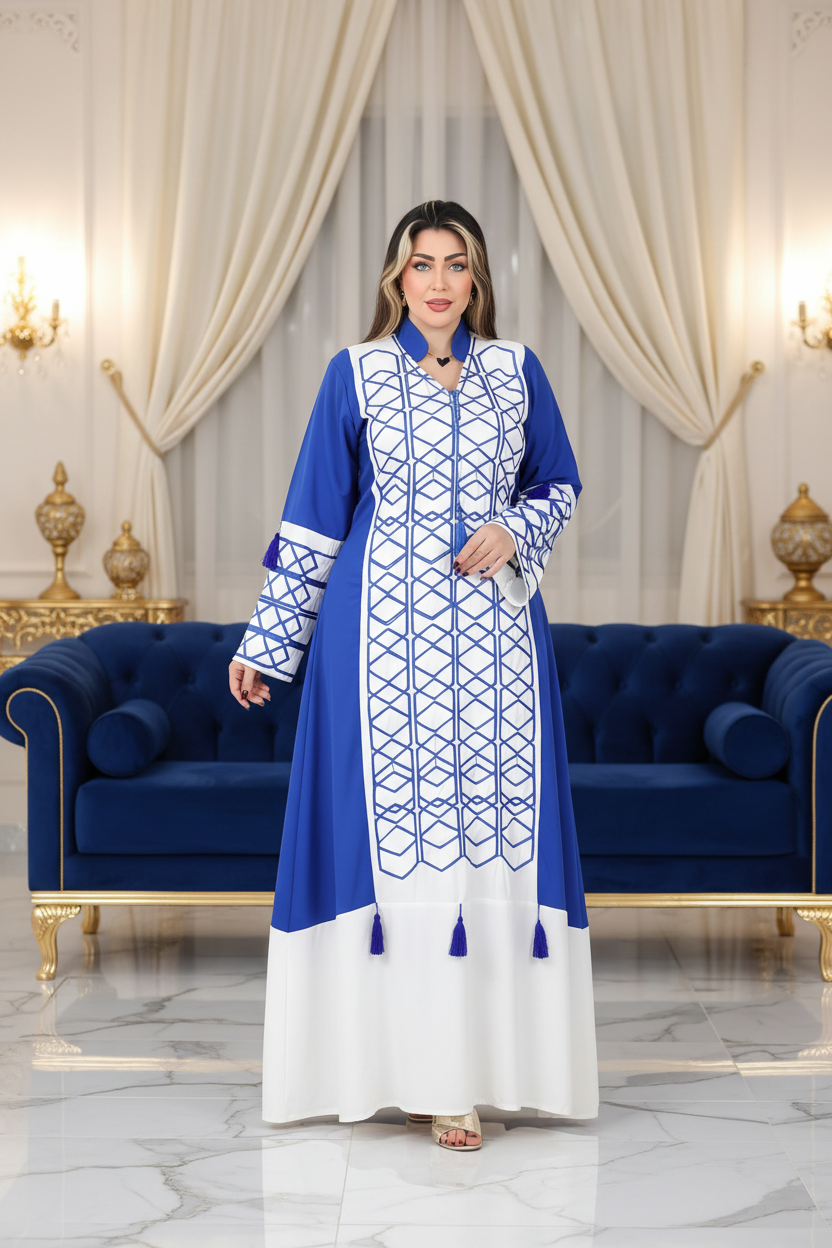 A1010 عبايه استقبال قطن  كود
