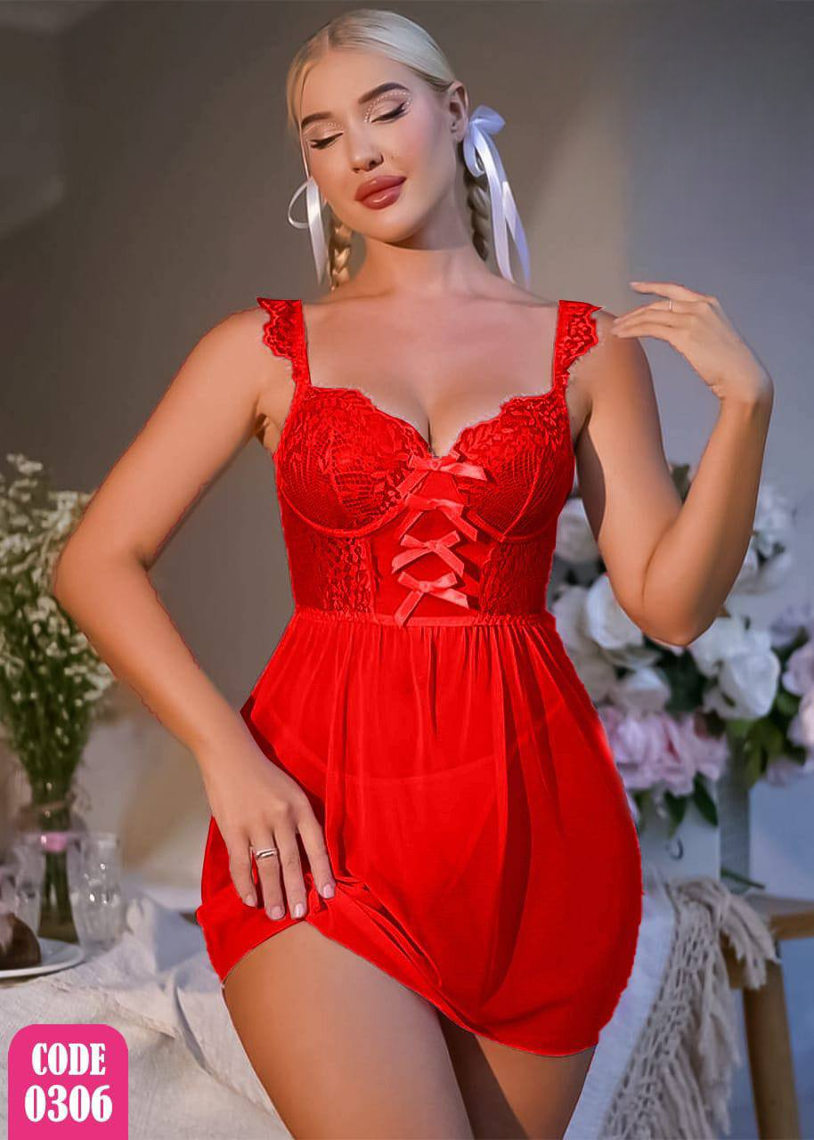 0306 لانجرى شيفون فري سايز كود