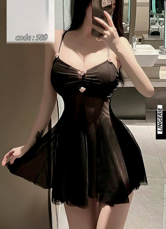 لانجرى شيفون فري سايز كود  589