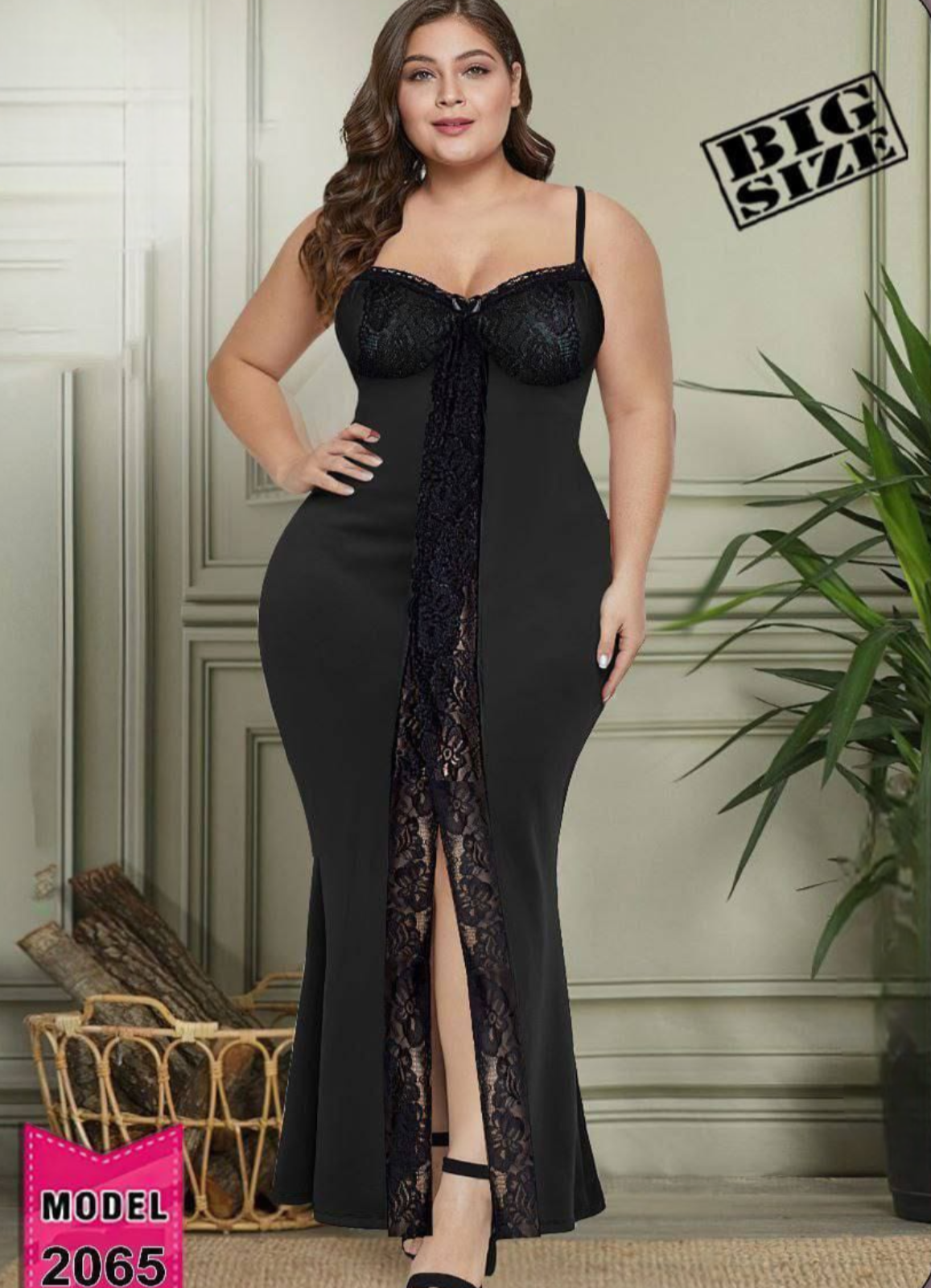 2065 لانجرى شيفون بيج سايز كود