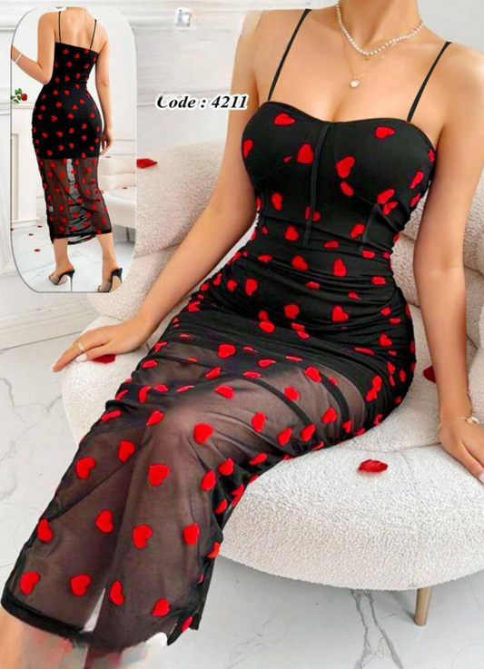 4211 لانجرى شيفون فري سايز كود