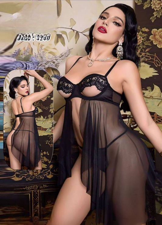 4240 لانجرى شيفون فري سايز كود