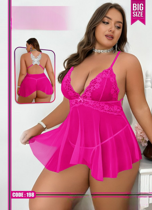 198 لانجرى شيفون بيج سايز كود