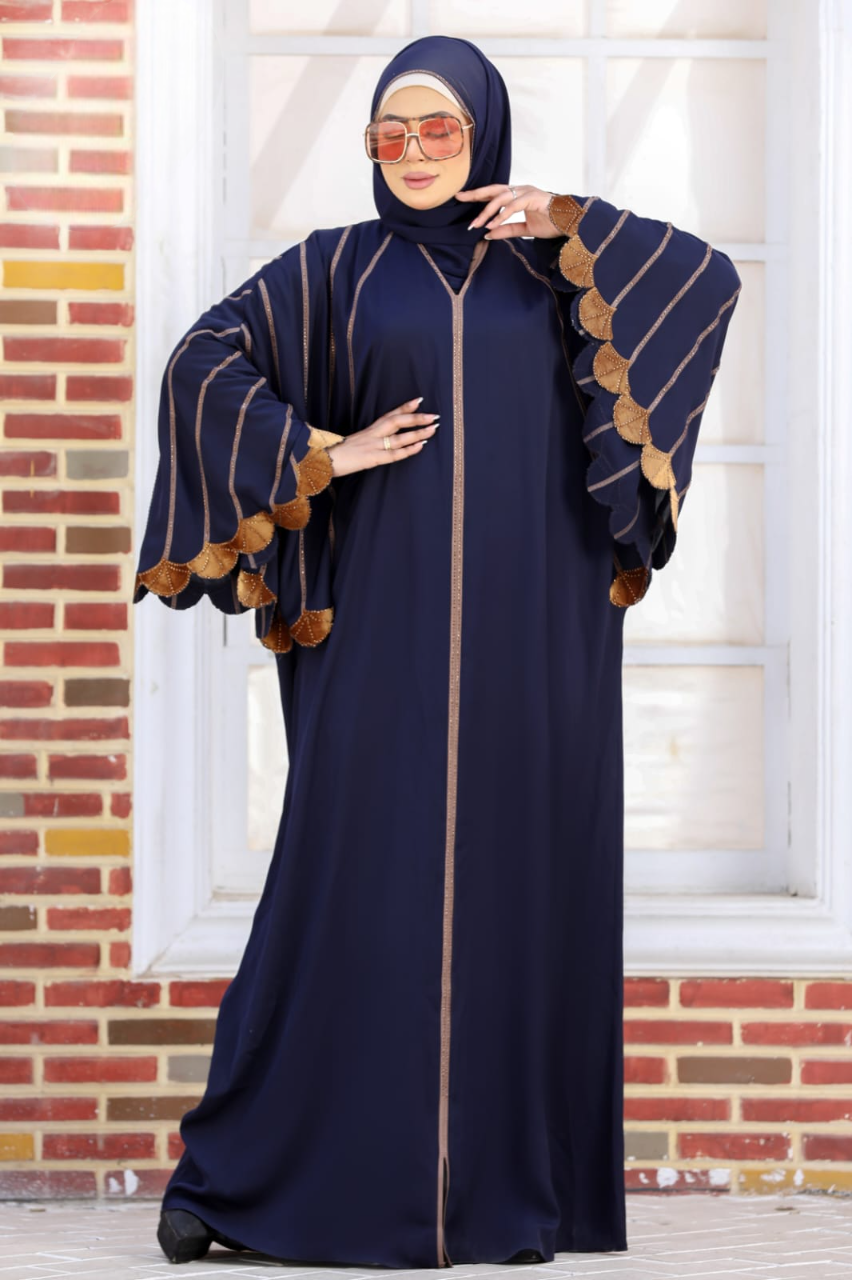 ملحفة خليجي حرير خروج حريمى كود 296